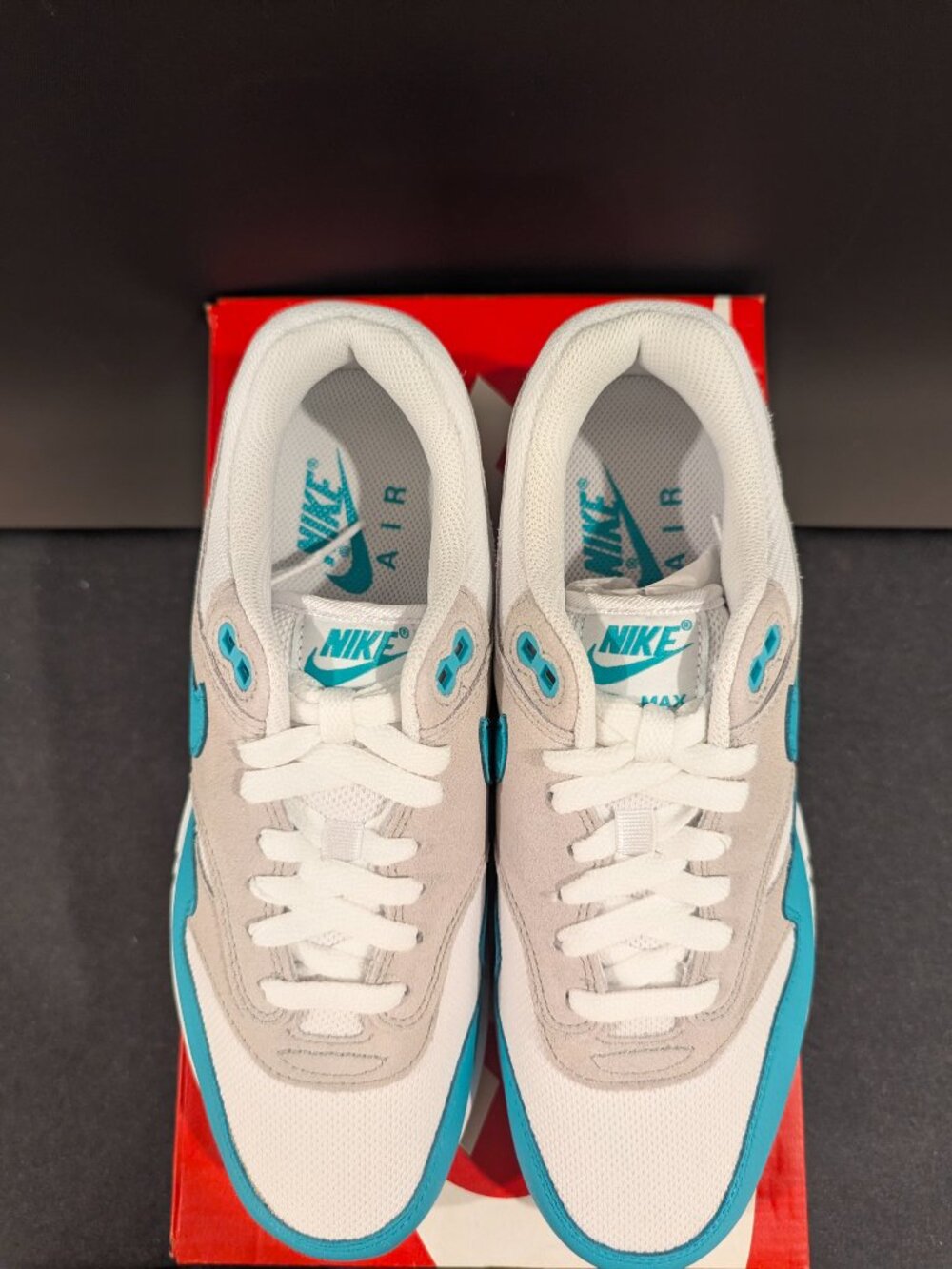 Nike Air Max 1 SC - Neutral Grey/ Clear Jade White - Picture 4 of 6